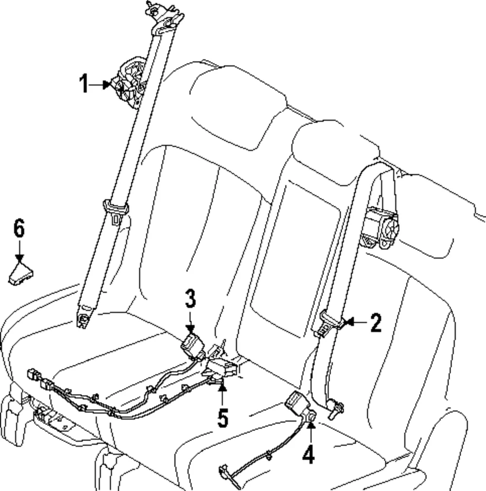 Outer Buckle - Kia (89830-DO020DFS)