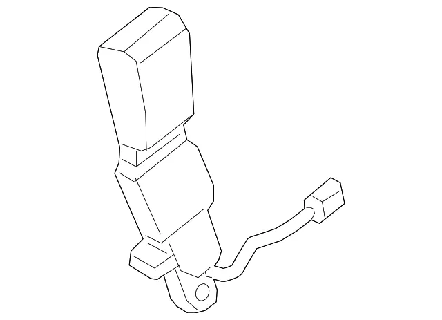 Seat Belt Receptacle - Kia (89833-P2050GYT)