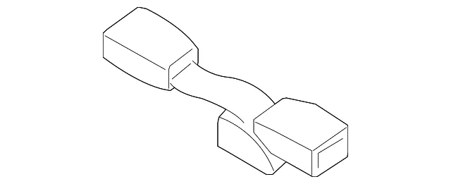 Buckle - Passenger Side (RH) - Kia (89840-1G501RU)