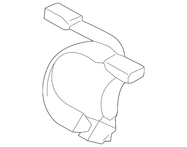 Buckle End - Passenger Side (RH) - Kia (89840-2F512VA)