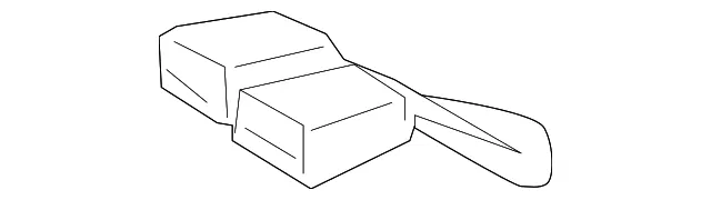 Buckle - Passenger Side (RH) - Nissan (89842-ZQ08B) - view 2