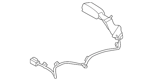 Outer Buckle - Kia (89843-R0000OFB)
