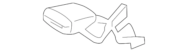 Outer Buckle - Kia (89843-S9510WK)