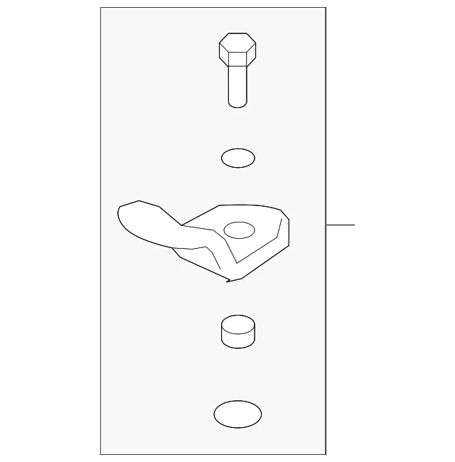 Child Seat Bracket - Kia (89850-3K000)