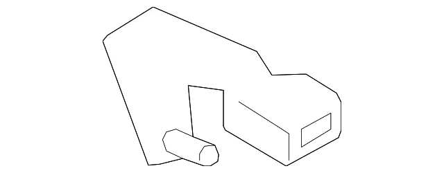 Center Buckle - Kia (89860-A9530DAA)