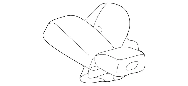 Center Buckle - Kia (89860-D9000BGJ)