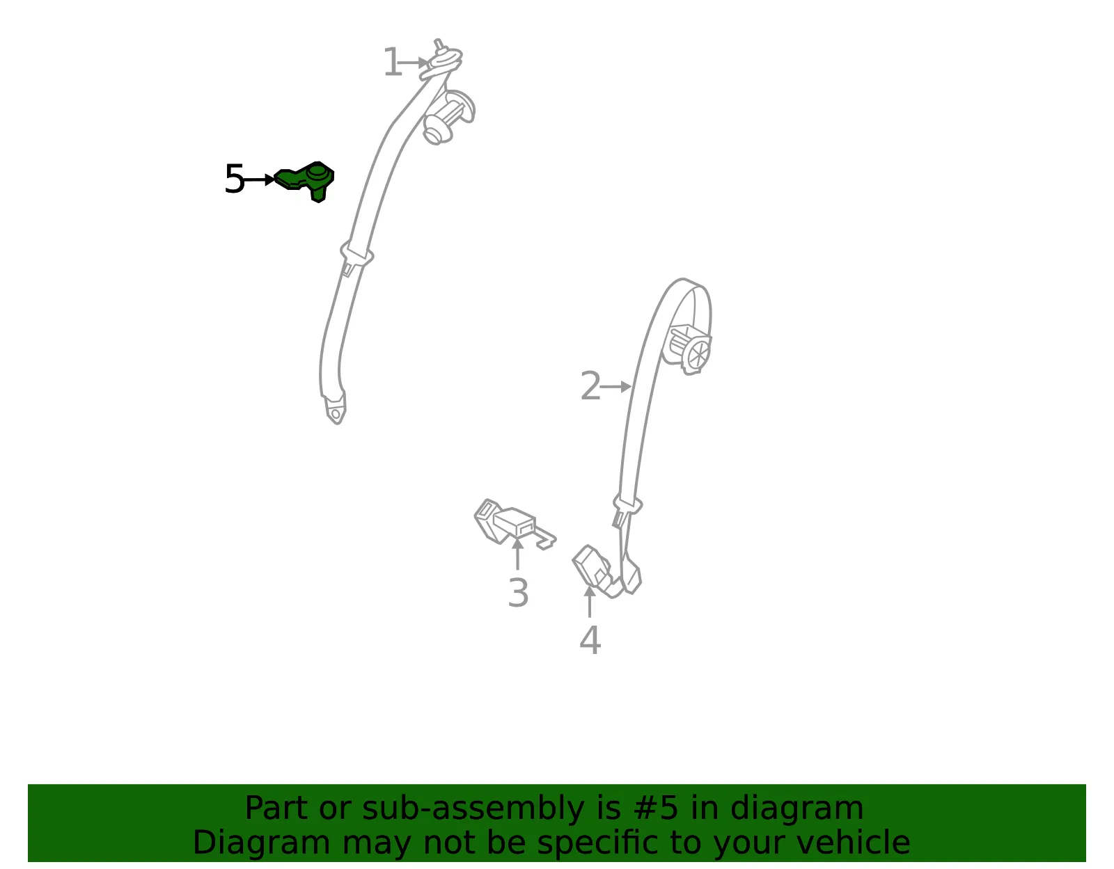 Child Seat Bracket - Kia (89891-C1000) - view 2