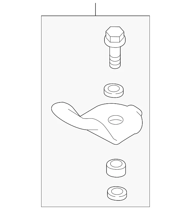 Child Seat Bracket - Kia (89895-2H000)