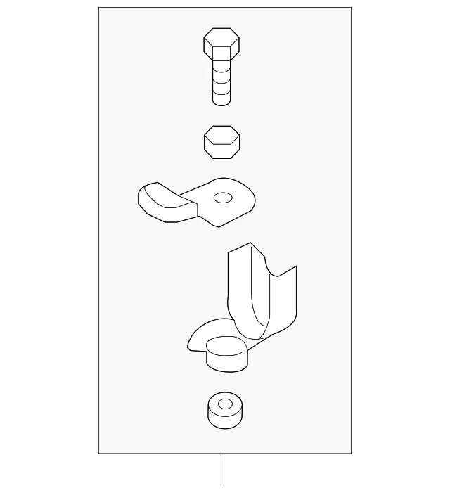 Child Seat Bracket - Kia (89899-3D000)