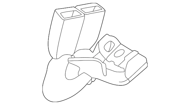 Outer Buckle - Kia (898A3-R0100OFB)