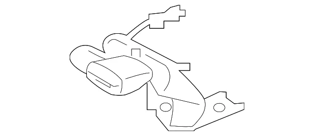 Outer Buckle - Kia (898J3-S9510WK)
