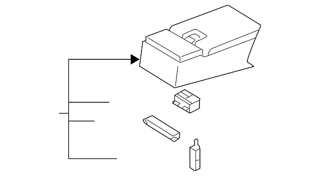 Armrest - Kia (89900-3F050GH3)