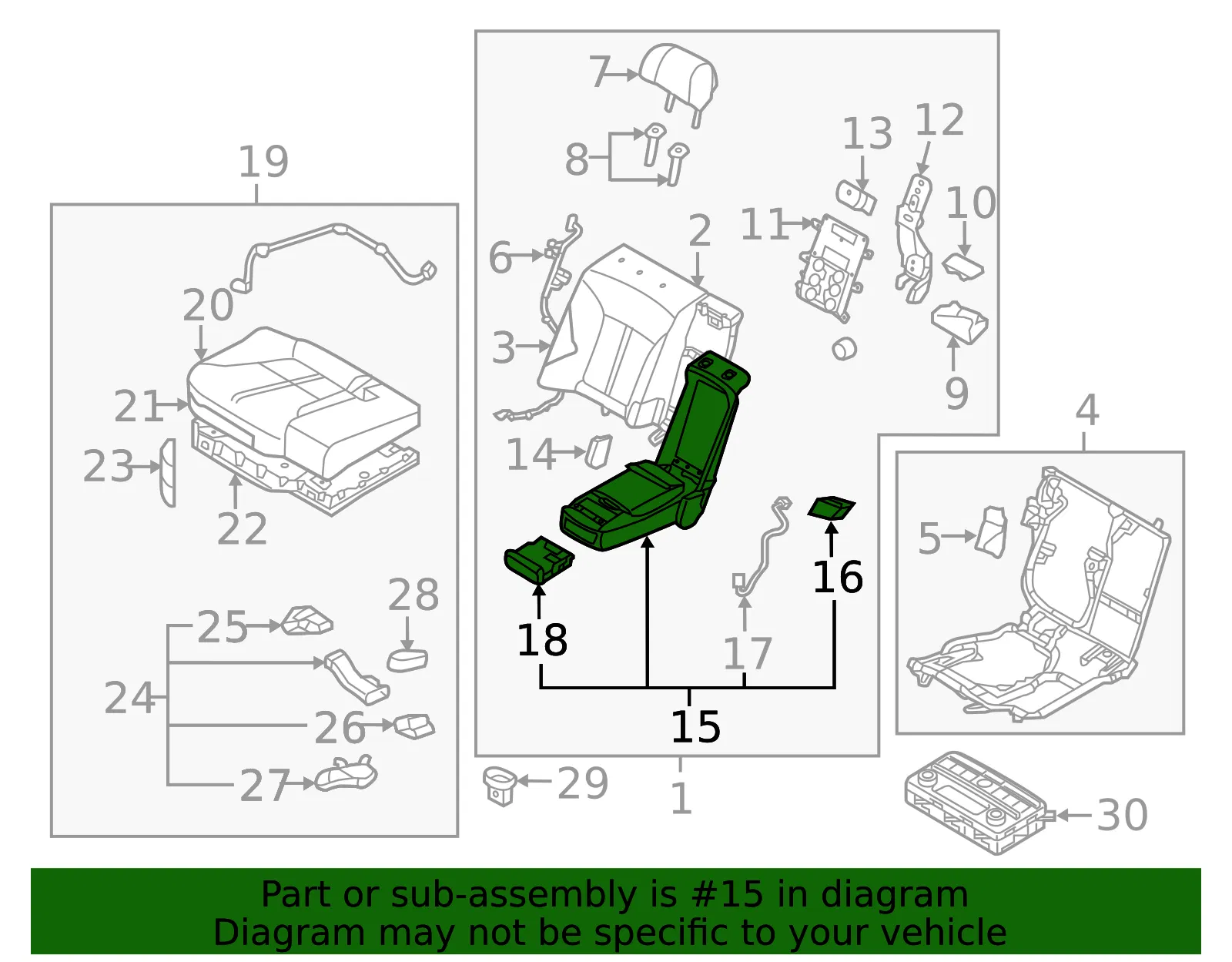 Armrest - Kia (89900-3T430KBL) - view 2