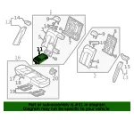 Armrest - Kia (89901-D5030G2A) - view 4