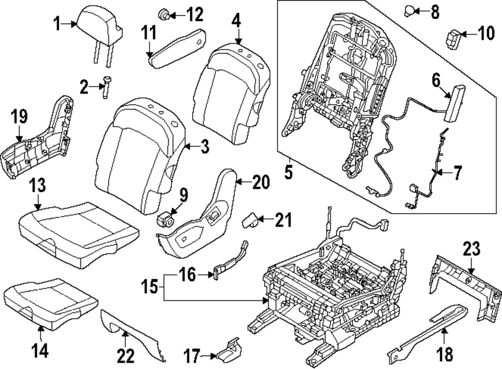 Armrest - Kia (89909-DO000C3E)