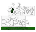 Armrest Base - Kia (89910-1U700UP) - view 4