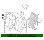 Armrest Cap - Kia (89980-P2500WK) - view 4