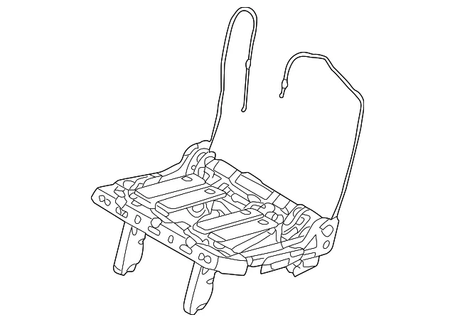 Cushion Frame - Kia (89A11-R0060OFB)