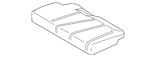 Seat Cushion Pad - Driver's Side (LH) - Kia (89A15-S9000)