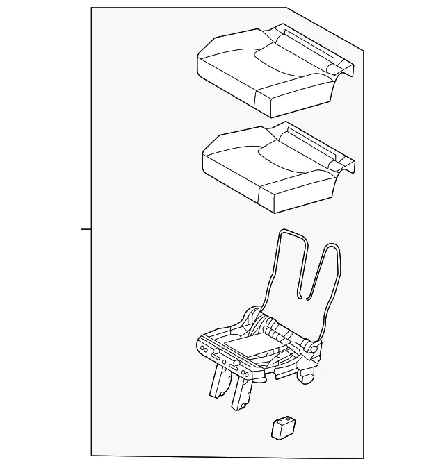 Cushion Assembly - Kia (89A20-R0160KXJ)