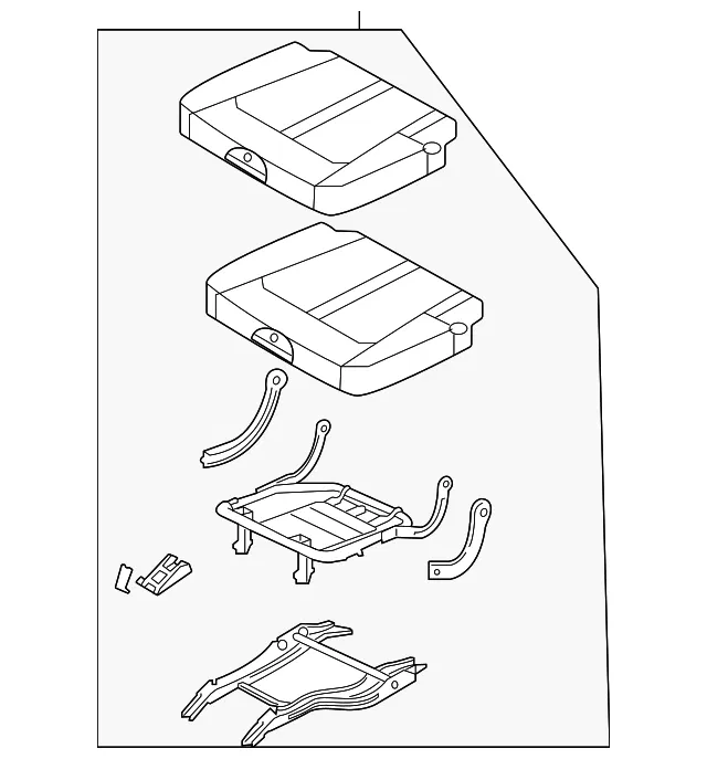 Cushion Assembly - Kia (89A20-R5710MC3)