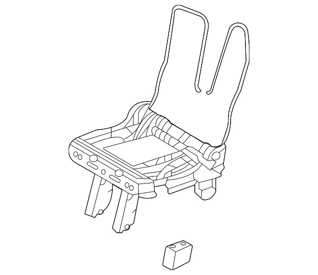 Cushion Frame - Kia (89A21-R0061OFB)