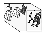 Seat Back Assembly - Kia (89A30-P4030MD6) - view 3