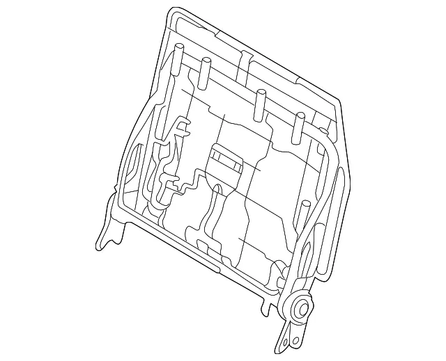 Seat Back Frame - Kia (89A31-R0060OFB)