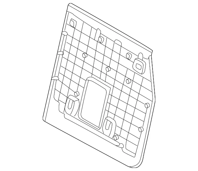 Seat Back Panel - Kia (89A38-R0060OFB)