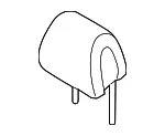 Headrest - Kia (89A70-P4000MSY) - view 3