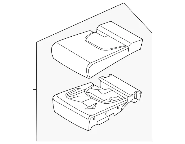 Cushion Assembly - Kia (89K10-R0040KXM)