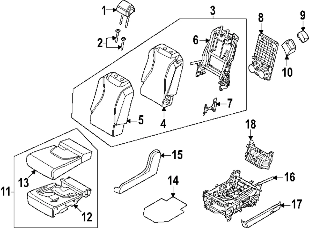 Seat Cover - Kia (89K16-R0120KTP)