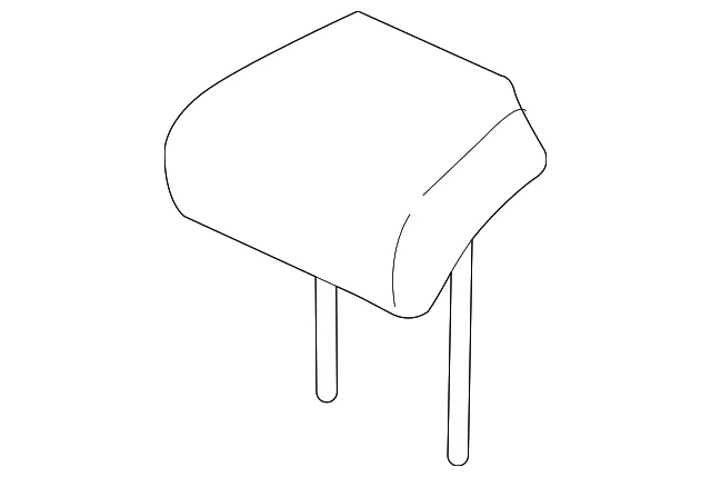 Headrest, Center - Kia (89R00-J5010CKS)
