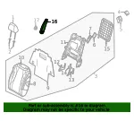 Armrest - Kia (89S00-R0010K5V) - view 4