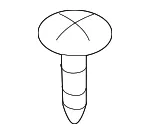 Console Screw - Mazda (9084-50-516B) - view 5
