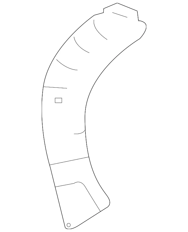 Side Gate Trim - Driver's Side (LH) - Nissan (90903-5SA0A)