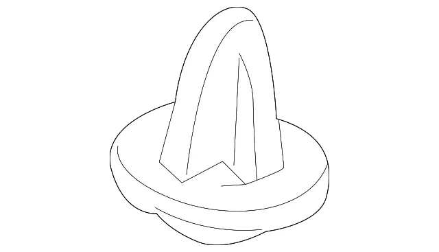 Package Tray Trim Clip - Volvo (9164302)