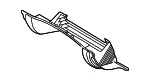 Glove Box Bracket - Volvo (9164486) - view 3