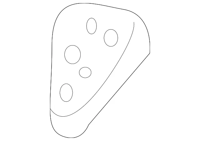Floor Carpet Bracket - Volvo (9165154)
