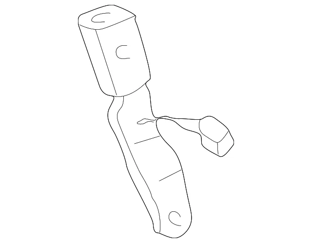 Buckle - Passenger Side (RH) - Volvo (9167652)