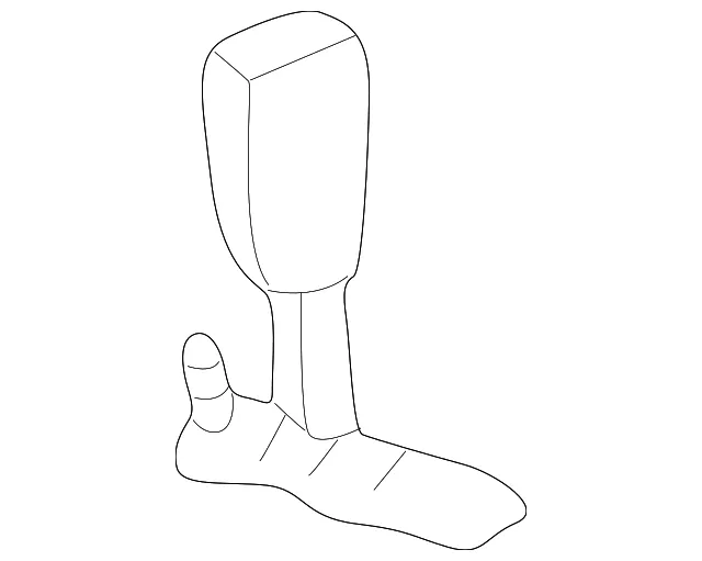 Buckle - Driver's Side (LH) - Volvo (9167653)