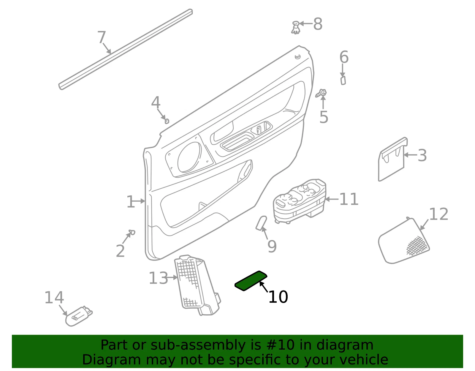 Mat - Passenger Side (RH) - Volvo (9182071) - view 2