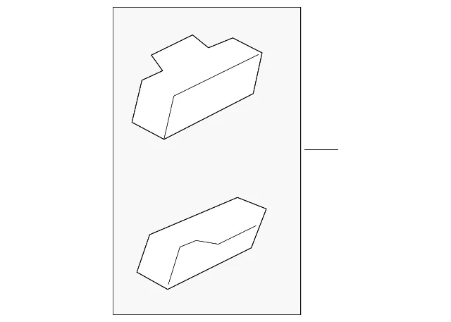 Seat Back Frame Insulator - Passenger Side (RH) - Volvo (9188520)