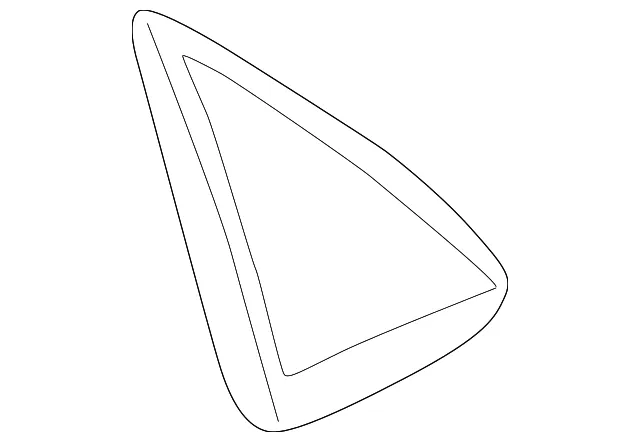 Inner Trim - Passenger Side (RH) - Volvo (9190817) - view 2