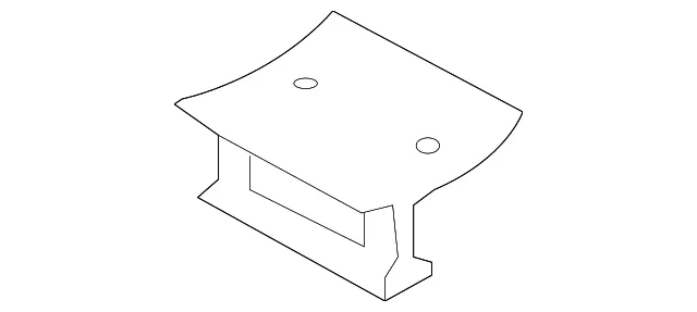 Instrument Panel Center Bracket - Volvo (9192794)