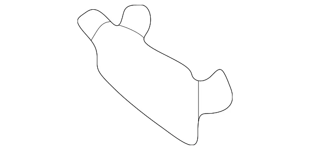 Console Lid Striker - Volvo (9208360)