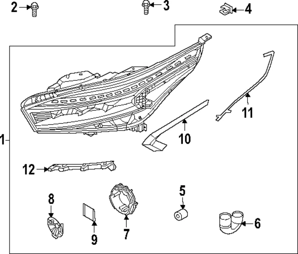 Side Trim - Kia (92138-M7600)