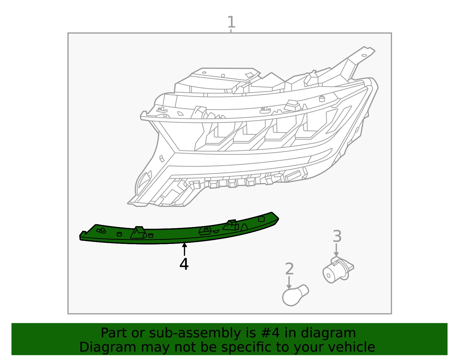 Lower Trim - Kia (92138-R5000) - view 2
