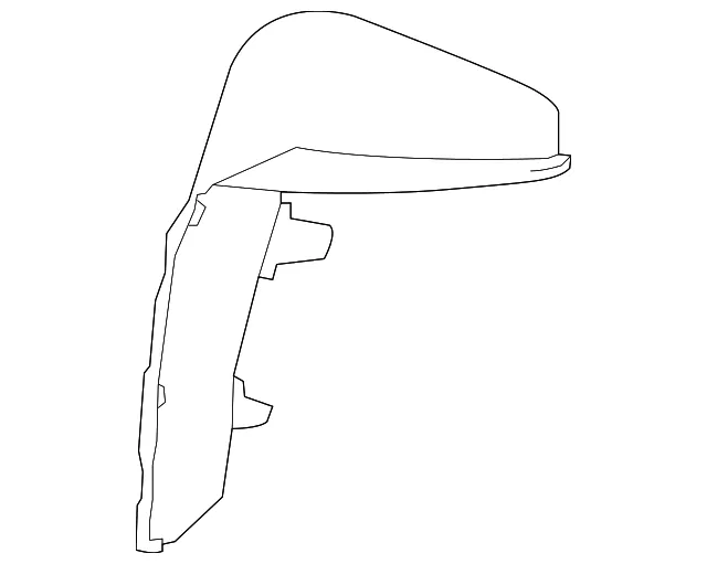 Inner Trim - Passenger Side (RH) - Kia (92421-A9000)