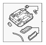 Overhead Console - Kia (92800-A9120DAA) - view 3